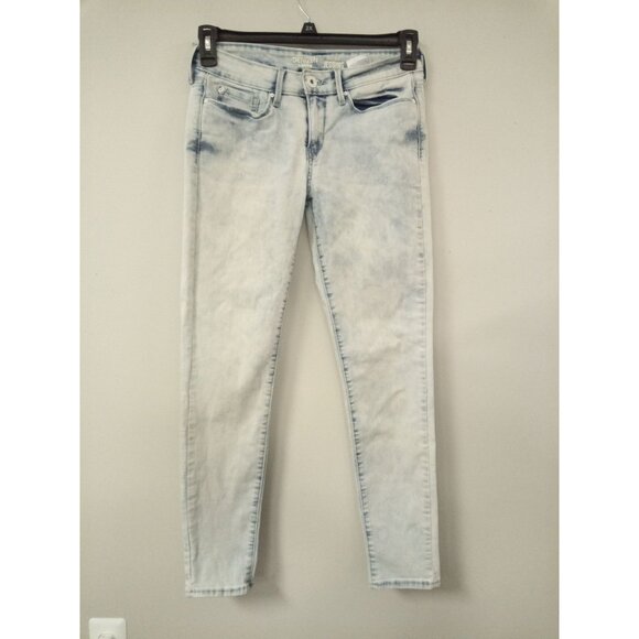 Denizen from Levi's Bleach Washed Low Rise Jeggings Size 2 - Picture 1 of 10